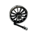 גלגל קידמי JAGER תואם קורקינט OX עם הכנה לברקס דיסק דגם חדש 2025