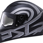 קסדה מלאה FULLFACE דגם F-700 עיצוב שחור כסוף