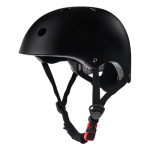 קסדת מתכווננת MOBILITY צבע שחור- עם תאורה אחורית