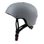 קסדת מתכווננת MOBILITY צבע אפור- עם תאורה אחורית