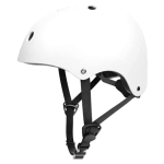 קסדת מתכווננת MOBILITY צבע לבן- עם תאורה אחורית