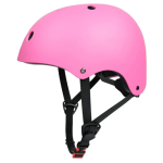 קסדת מתכווננת MOBILITY צבע ורוד- עם תאורה אחורית