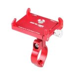 מתקן GUB מחזיק לטלפון לקורקינט חשמלי אופניים חשמליים PRO1- צבע אדום